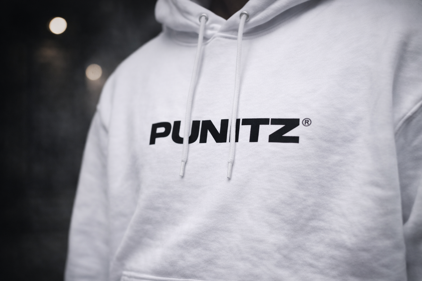 PUNITZ® Signature Hoodie — White