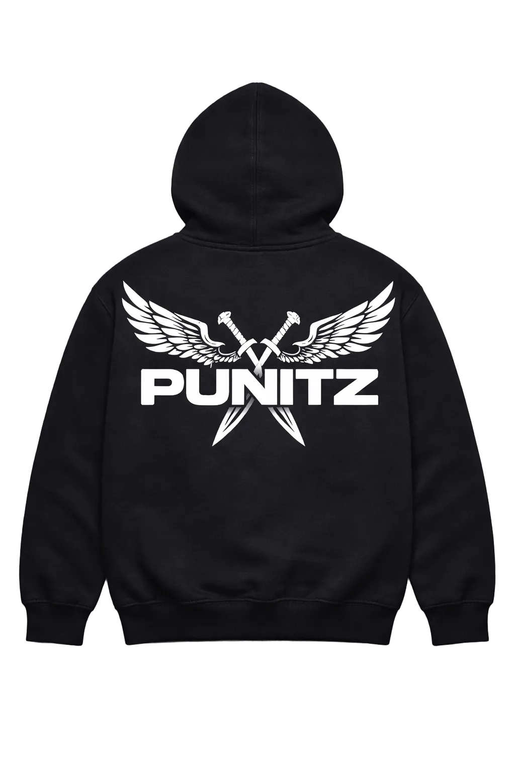 PUNITZ® Signature Hoodie — Black